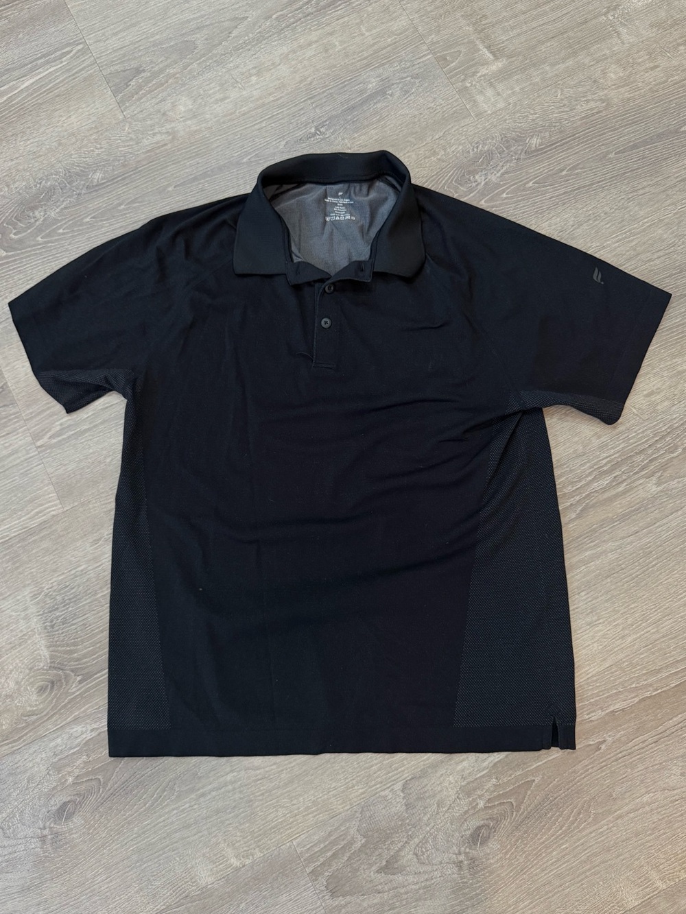 Fabletics Black Polo Shirt